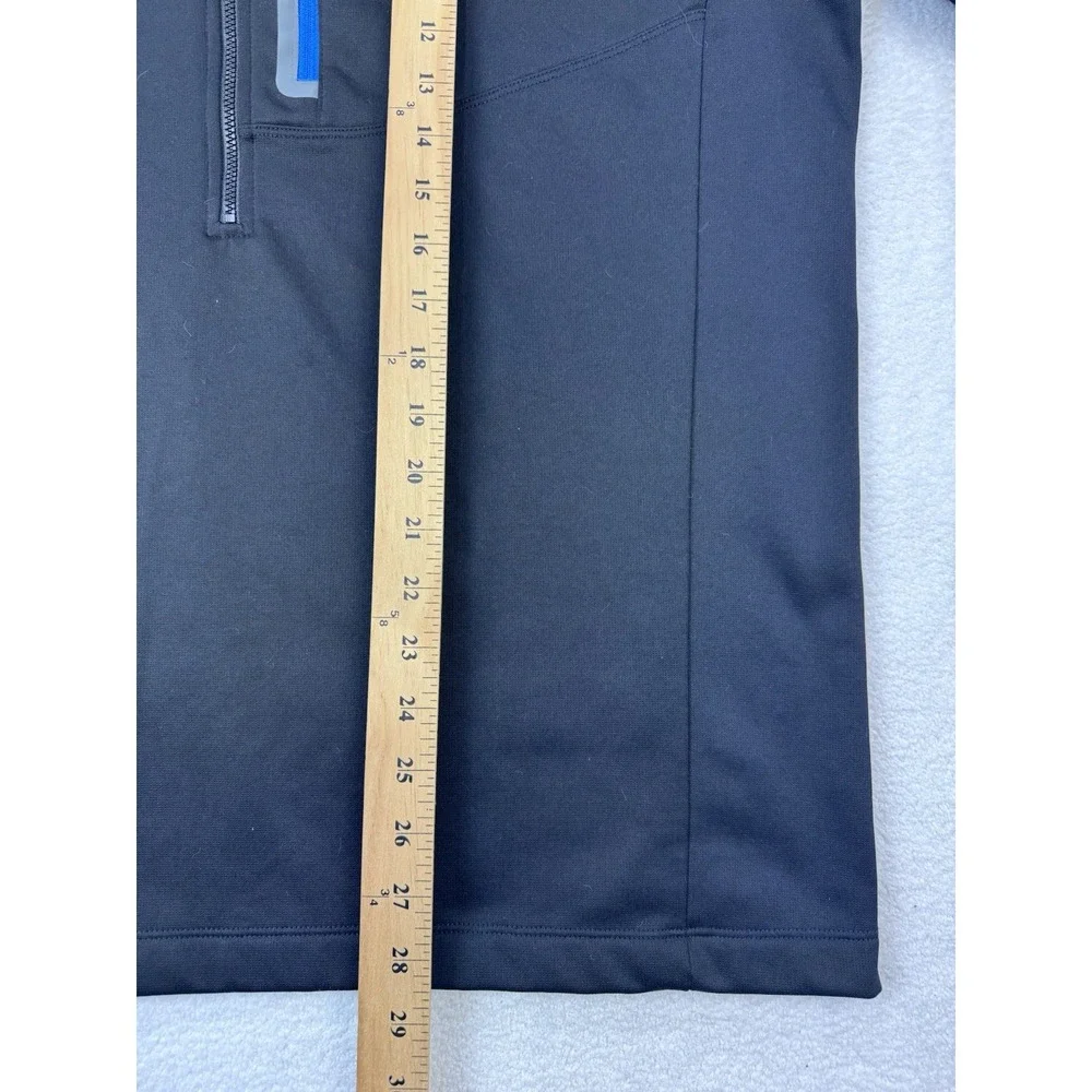 North Face Canyonlands 1/2 Zip Pullover Men XL Black Zip Pkt Tech Utility